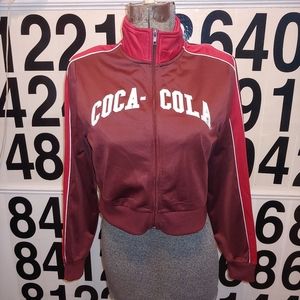 Coca-Cola Light Weight Track Jacket Coat Top